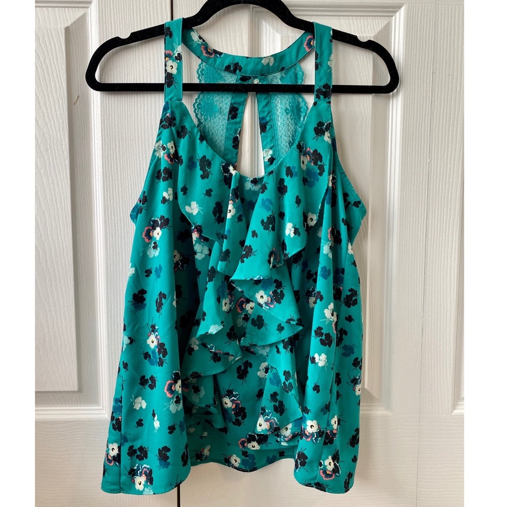 Floral & Lace Blouse Worn Once